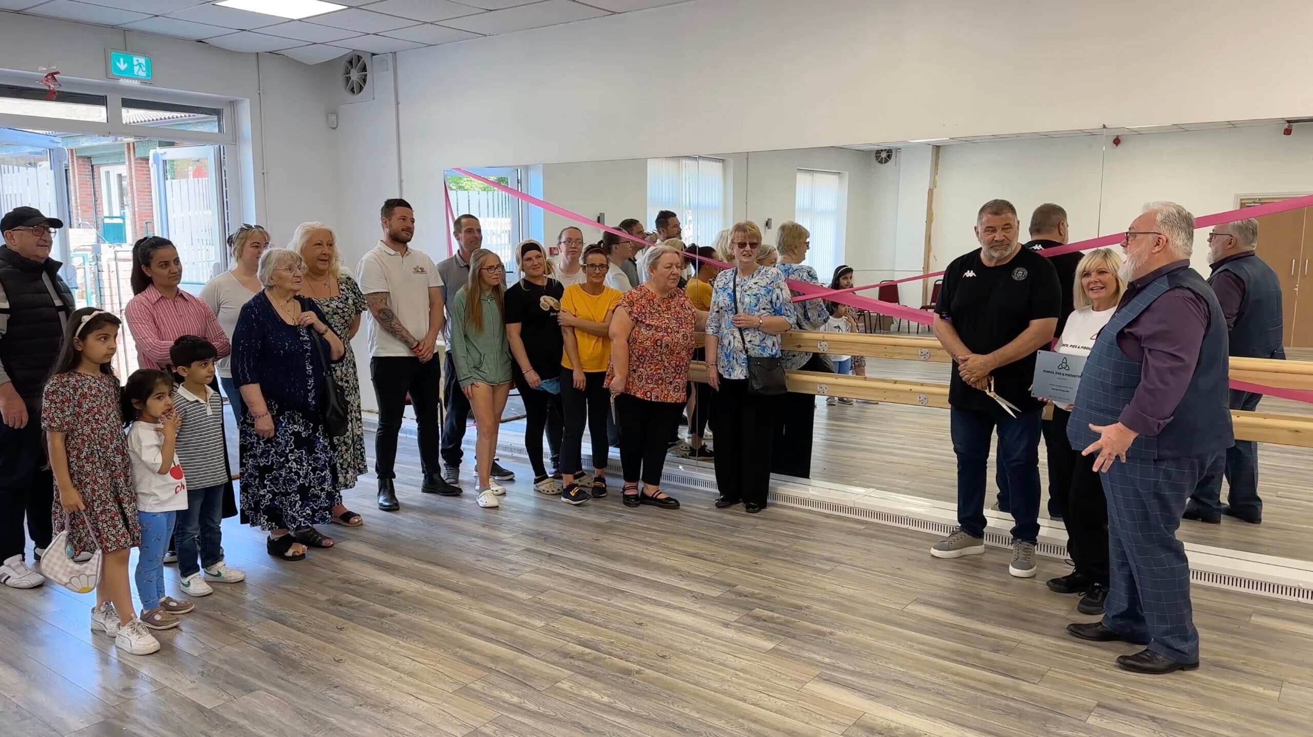 PPP performance — community members on stage